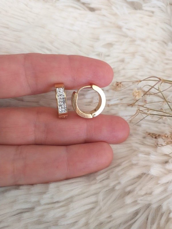 Producto - ADA0148 Cubano redondo strass mediano