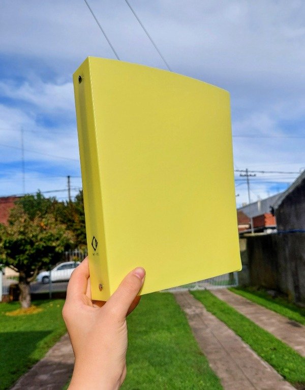 Producto - Carpeta N3 Polipropileno Pastel Amarillo