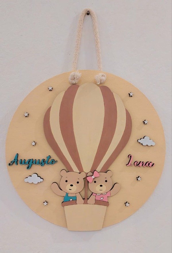 Producto - Cartel globo y ositos