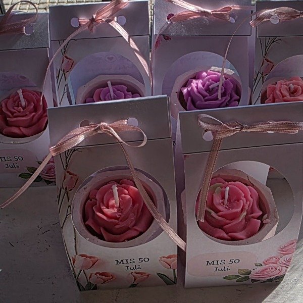 Producto - Vela Rosa - Souvenir artesanal - 3