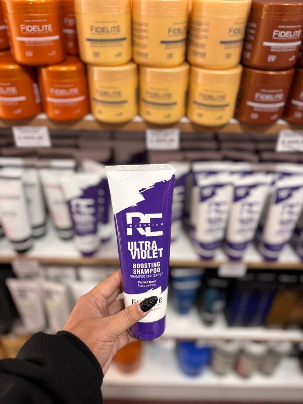 Producto - Shampoo corrector neutralizador rubios 230ml Fidelite