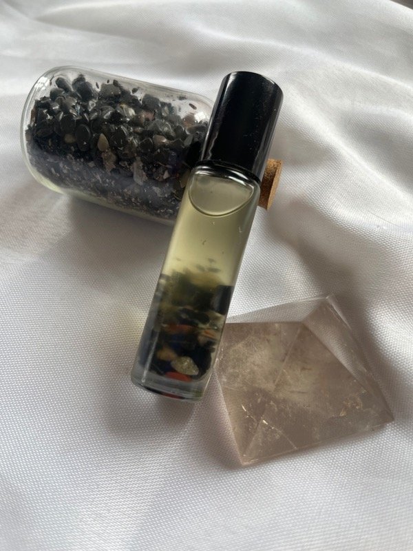 Producto - PERFUME FLUIR" - Chakra Raíz -  Protege, enraíza, confianza- - 2