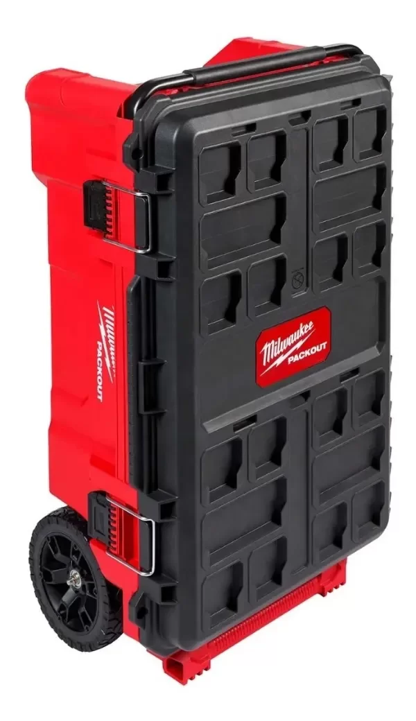 Producto - Baul Con Ruedas Packout Milwaukee 8428 Herramientas Caja Bas Color Rojo/negro
