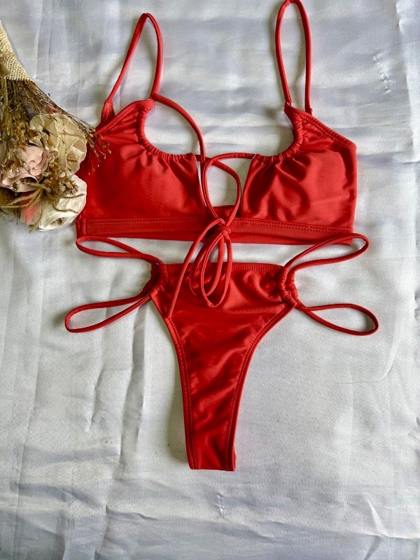 Producto - Bikini Frida coral
