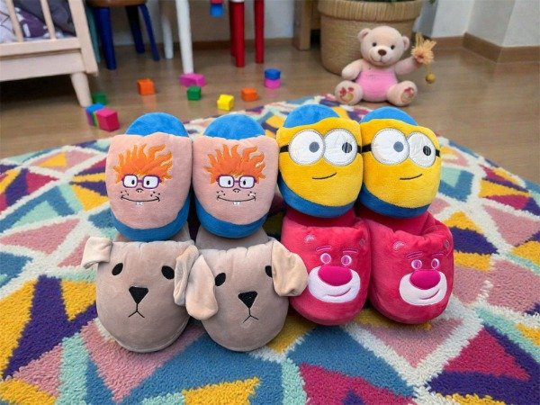 Producto - PANTUFLAS ANIMADAS - T.U - 36 AL 39