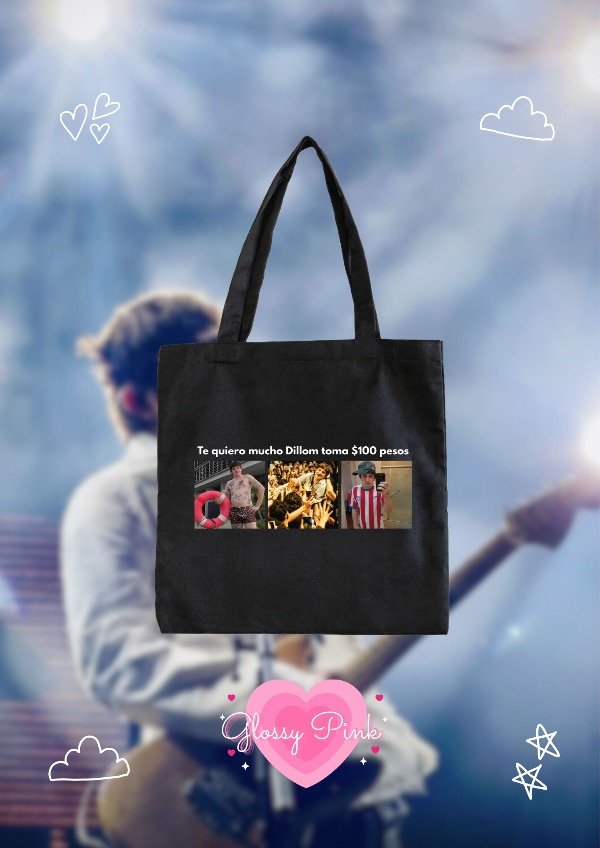 Producto - Tote Bag Te Quiero Mucho Dillom - DTF