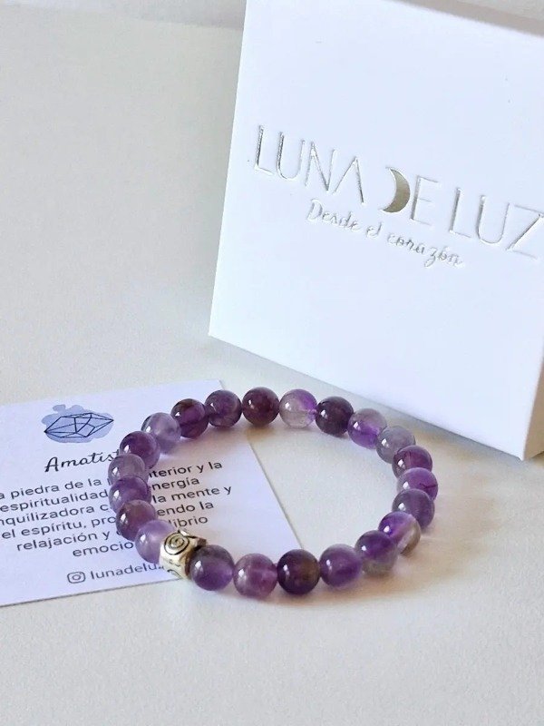 Producto - Pulsera Aurora / Amatista, Serenidad - 5