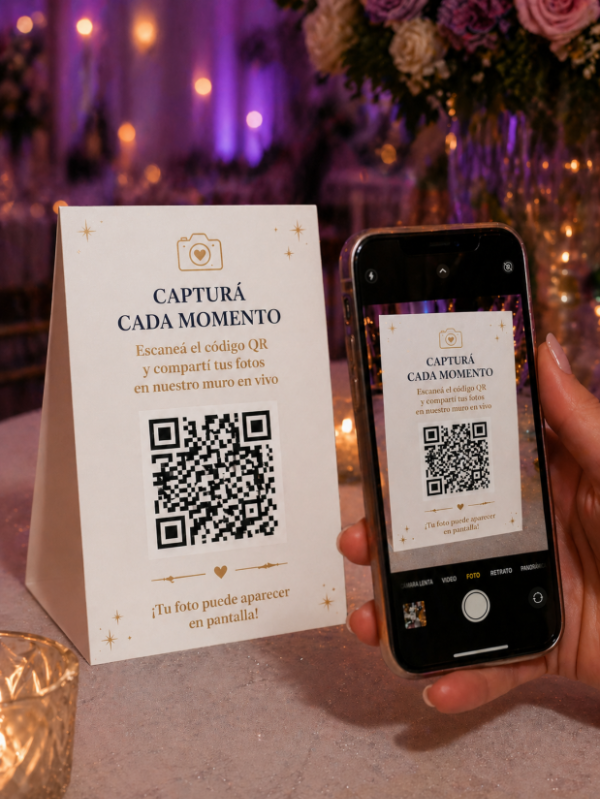 Producto - Muro con QR para eventos - 0