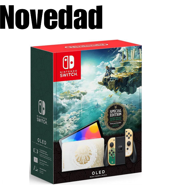 Producto - Nintendo Switch Oled Edición Zelda Tears of the Kingdom