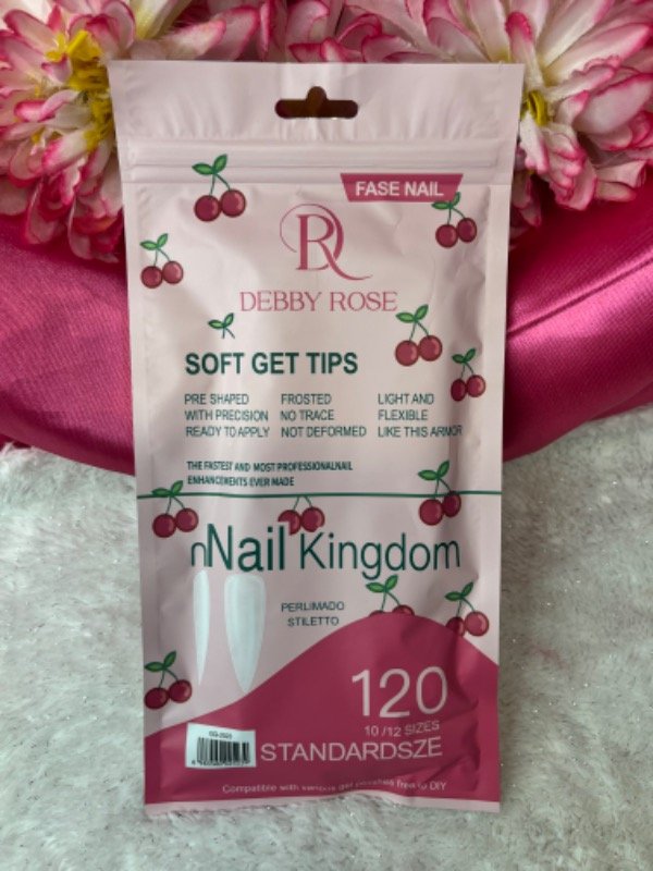 Producto - Tips stilleto prelimado x 120 debby rose