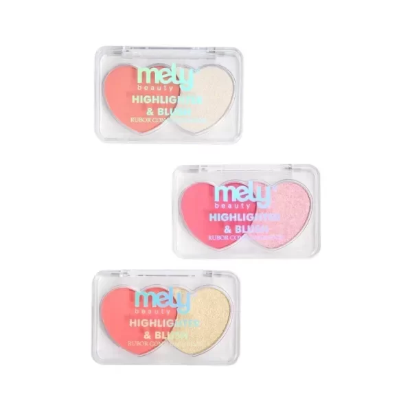 Producto - Paleta highlighter + blush - Mely