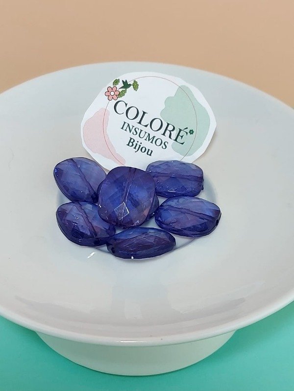 Producto - Cuentas Cuadradas Facetadas (Precio Por Paquete)