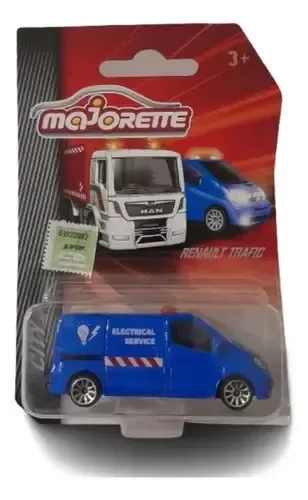 Producto - Fallado!! Majorette Renault Trafic Servicio Electrico Coleccion City 1/64