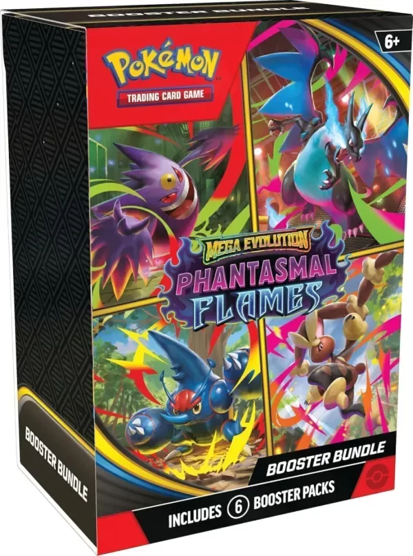 Producto - Mega Evolution: Phantasmal Flames - Booster Bundle - INGLES SELLADO