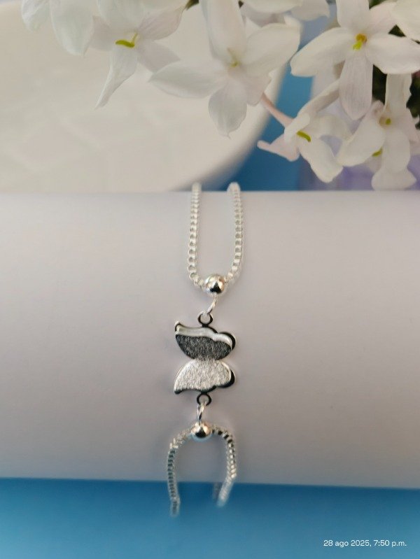 Producto - PULSERA DOBLE CON MARIPOSA