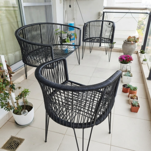 Producto - Juego de Sillones Gervasoni (2 Individuales + 1 doble gervasoni 1,20 cm ) - 0