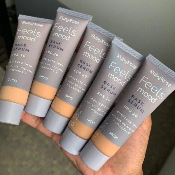 Producto - Base Sérum Feels Mood Vitamina E y proteccion solar - Ruby Rose