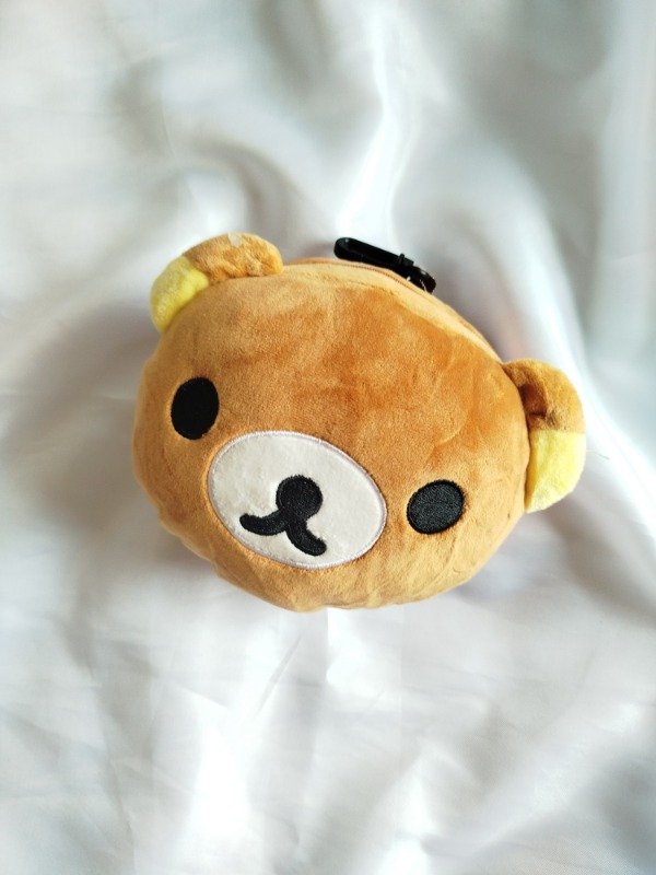 Producto - Almohada de viaje con antifaz kids osito - 0