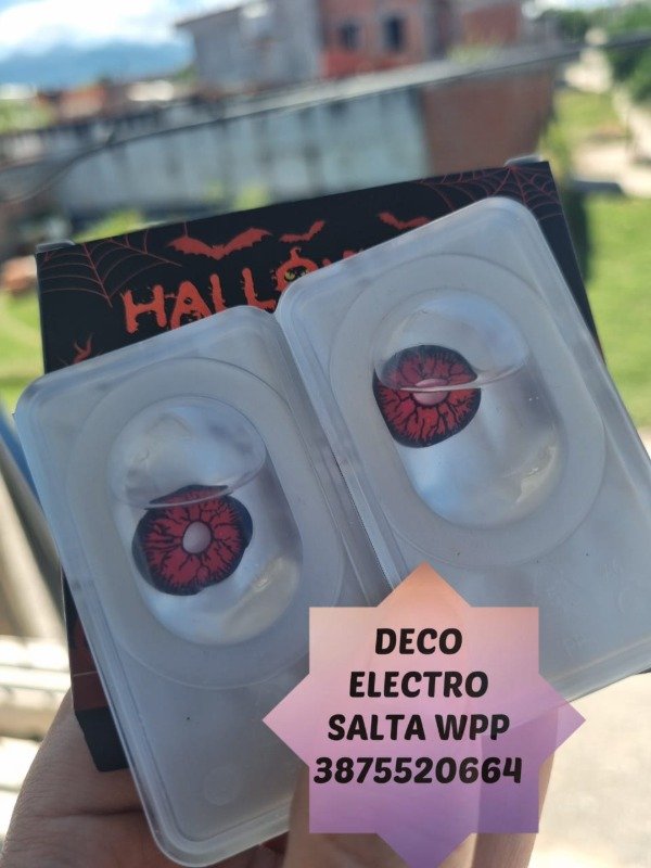 Producto - HALLOWEN rojo venas