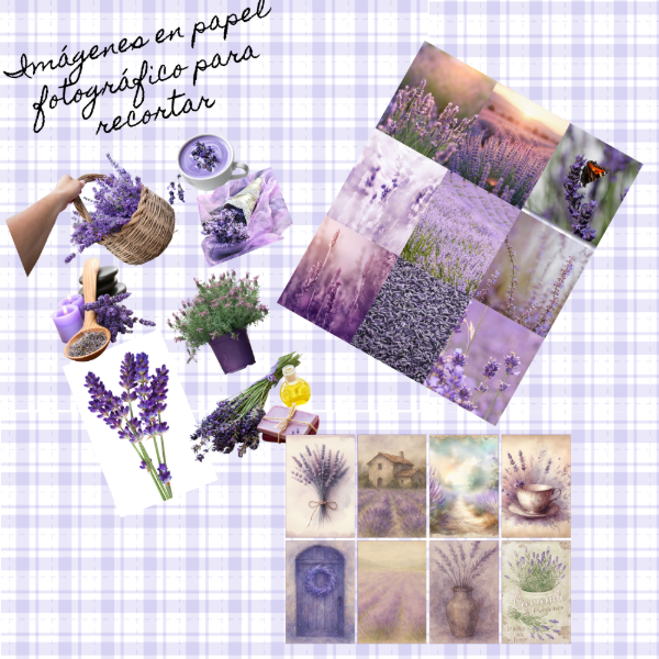 Producto - Set de Journaling creativo + Diario LAVANDA - 8