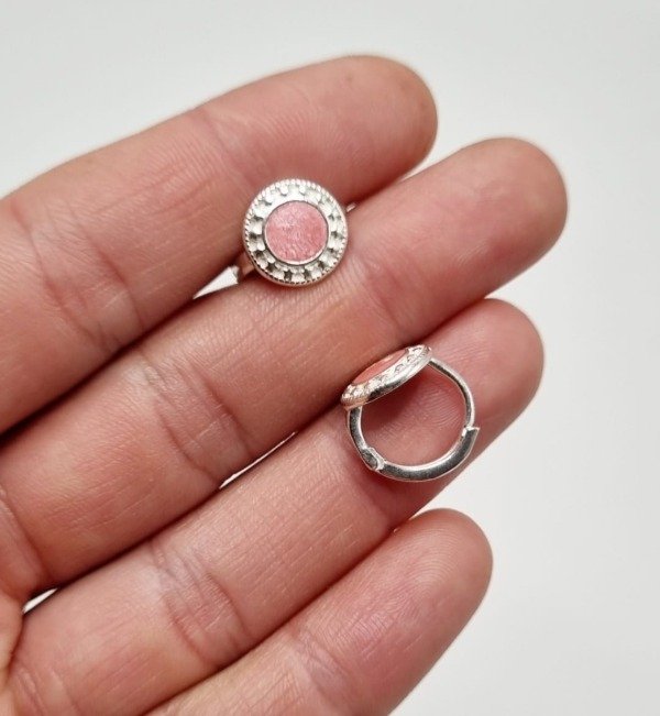 Producto - Círculo de color y micro pave