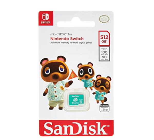 Producto - Memoria SD Micro SDXC Nintendo Switch 512GB