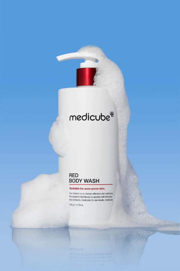 Producto - MEDICUBE RED ACNE BODY WASH 2.0- Gel de baño corporal