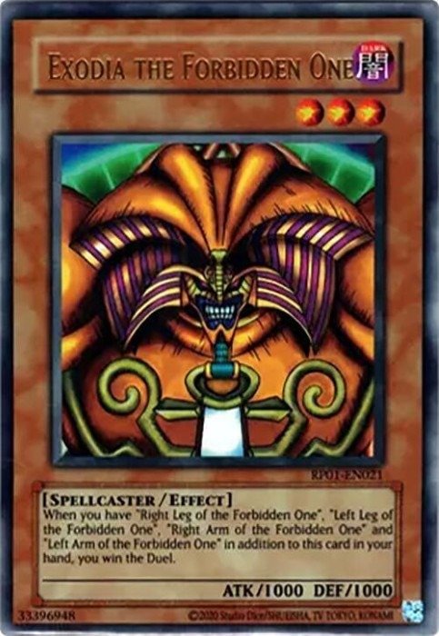 Producto - Exodia the Forbidden One - Reimpresión - RP01-EN021