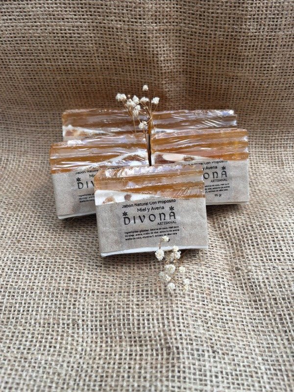 Producto - Jabón de miel y Avena