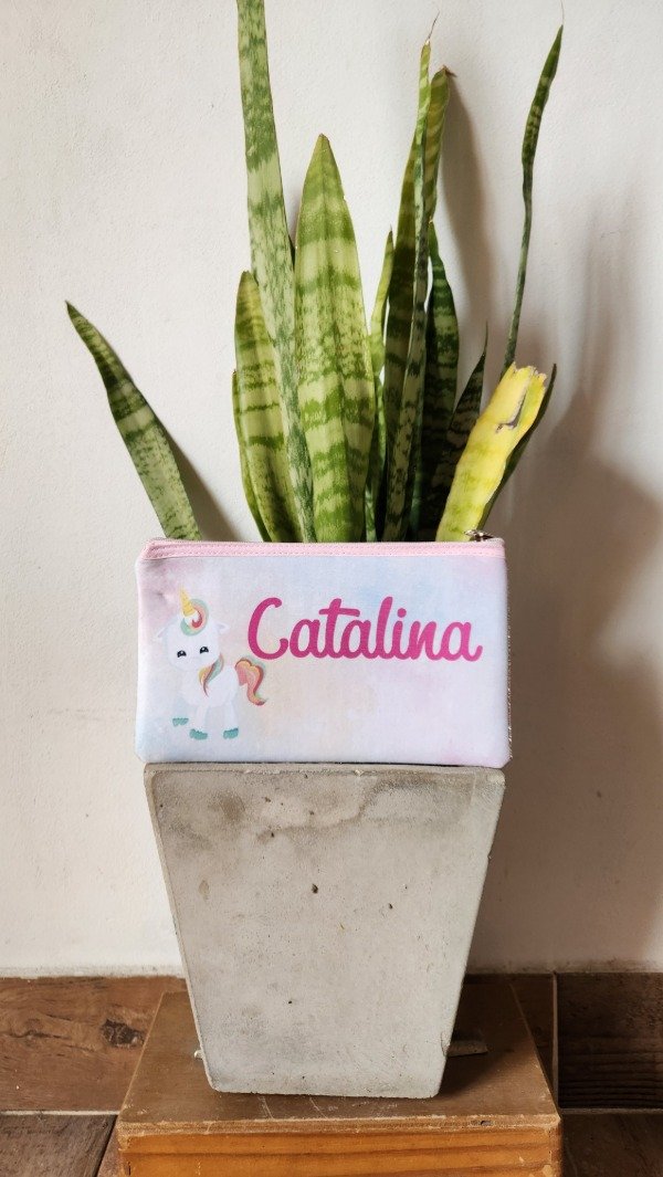 Producto - Cartuchera glitter ROSA