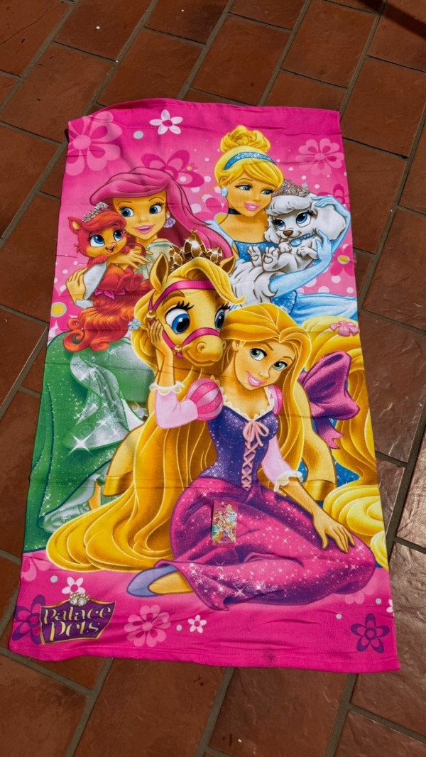 Producto - Toallon princesas microfibra