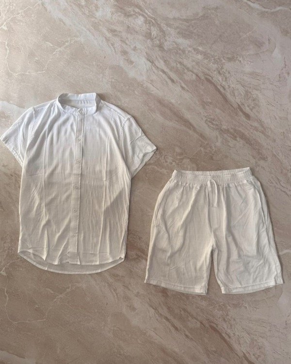 Producto - Conjunto de Lino Blanco