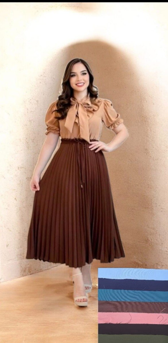 Producto - Plisadas importadas SOLO BEIGE (Talle S a XXL)