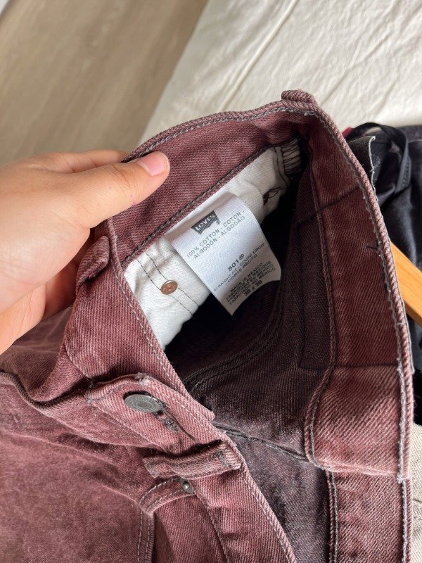 Producto - Jean Levi's 501 Bordeaux - 1