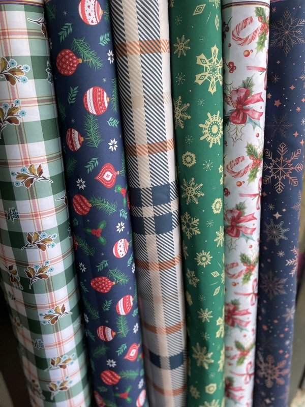 Producto - GABARDINA ACRÍLICA NAVIDEÑA