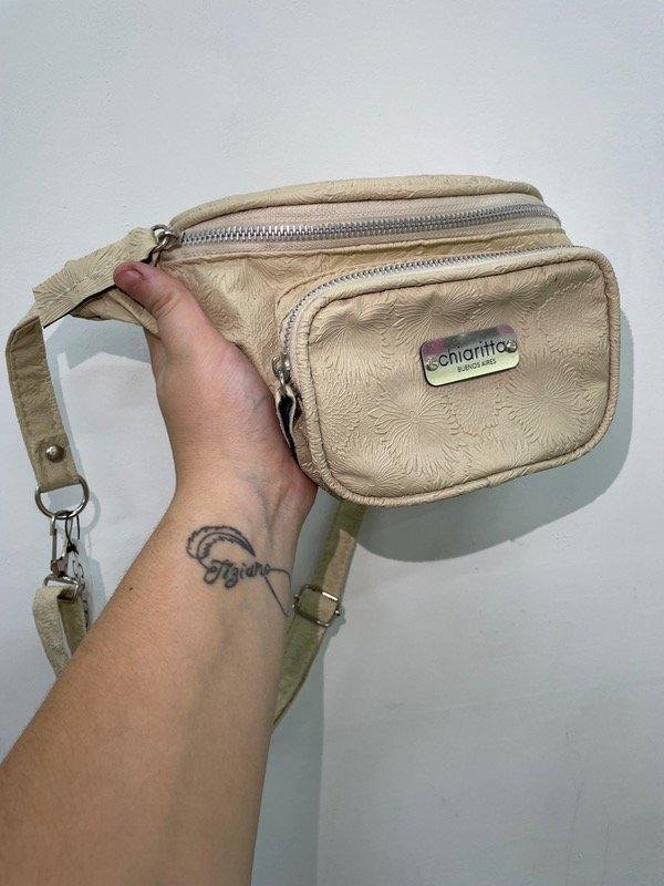 Producto - Riñonera SND ECO CUERO - BEIGE