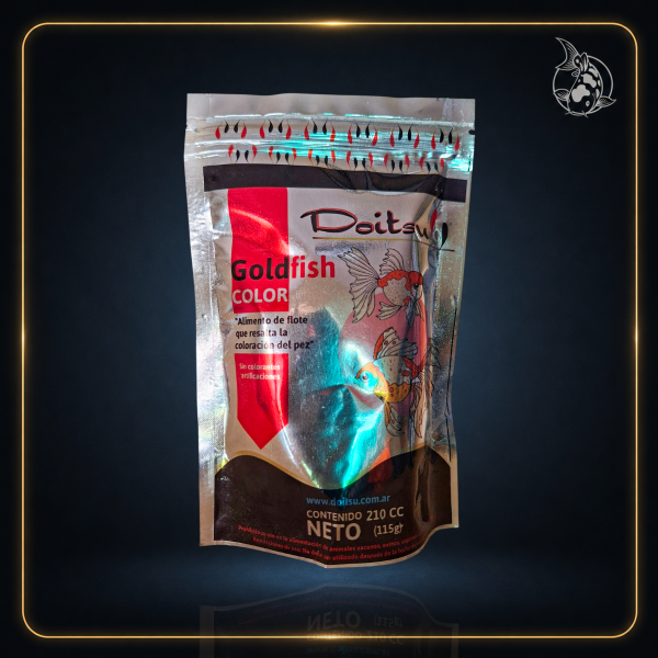 Producto - Alimento Doitsu Goldfish Color - DoiPack 210cc (con cierre zip)
