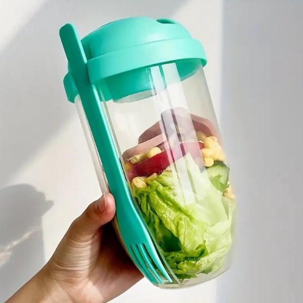 Producto - Lunchera con tenedor y salserito