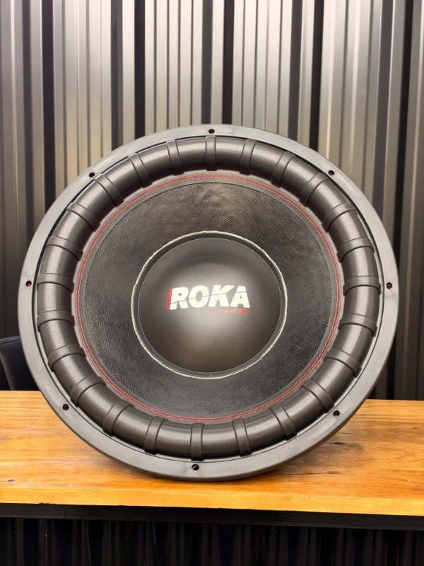 Producto - SUBWOOFER ROKA S318 2000RMS 18 PULGADAS DOBLE BOBINA 2+2 - 3