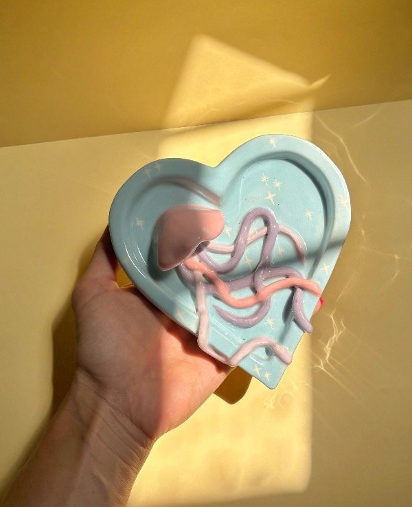 Producto - Plato Corazón Medusa