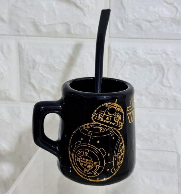 Producto - Mate criollo BB8 Star wars negro
