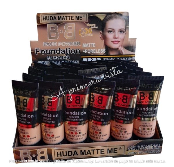 Producto - Base bb huda matte me x1