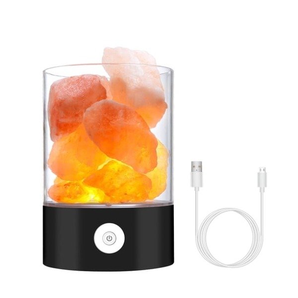 Producto - LÁMPARA DE SAL CON LUZ