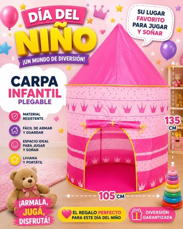 Producto - Carpa infantil plegable