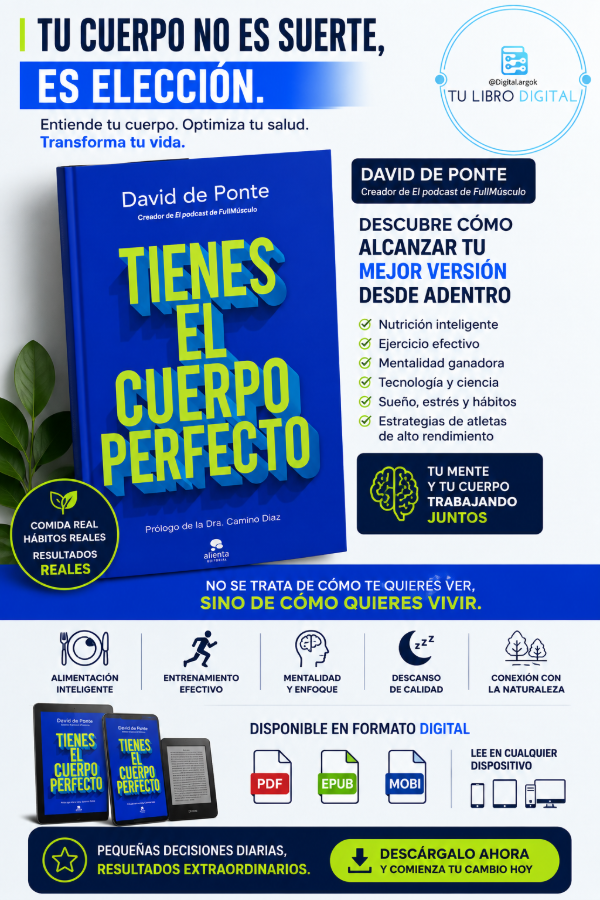 Producto - TIENES EL CUERPO PERFECTO  David de Ponte