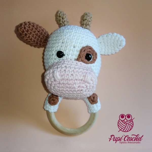 Producto - Sonajero Vaca Nina