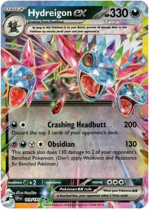 Producto - Hydreigon ex - 119/191 - Surging Sparks - Holo