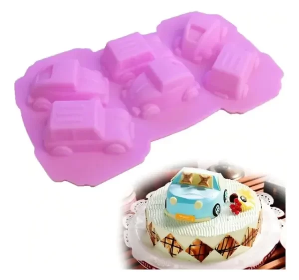 Producto - Molde Mini autito x6