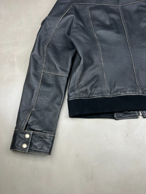 Producto - Leather Bomber Jacket - 12