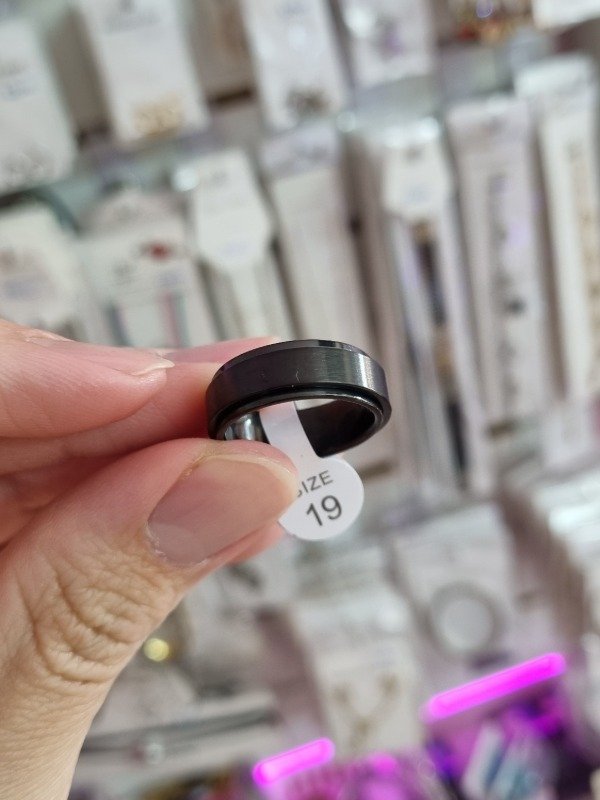 Producto - Anillo Acero Quirúrgico Negro - 3